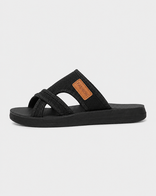 Sandalias elegantes con tiras cruzadas