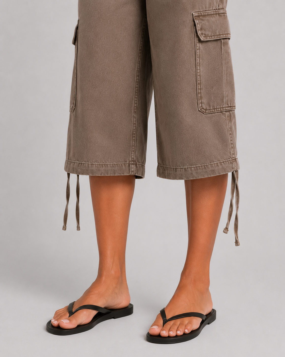 Pantalón Cargo Capri