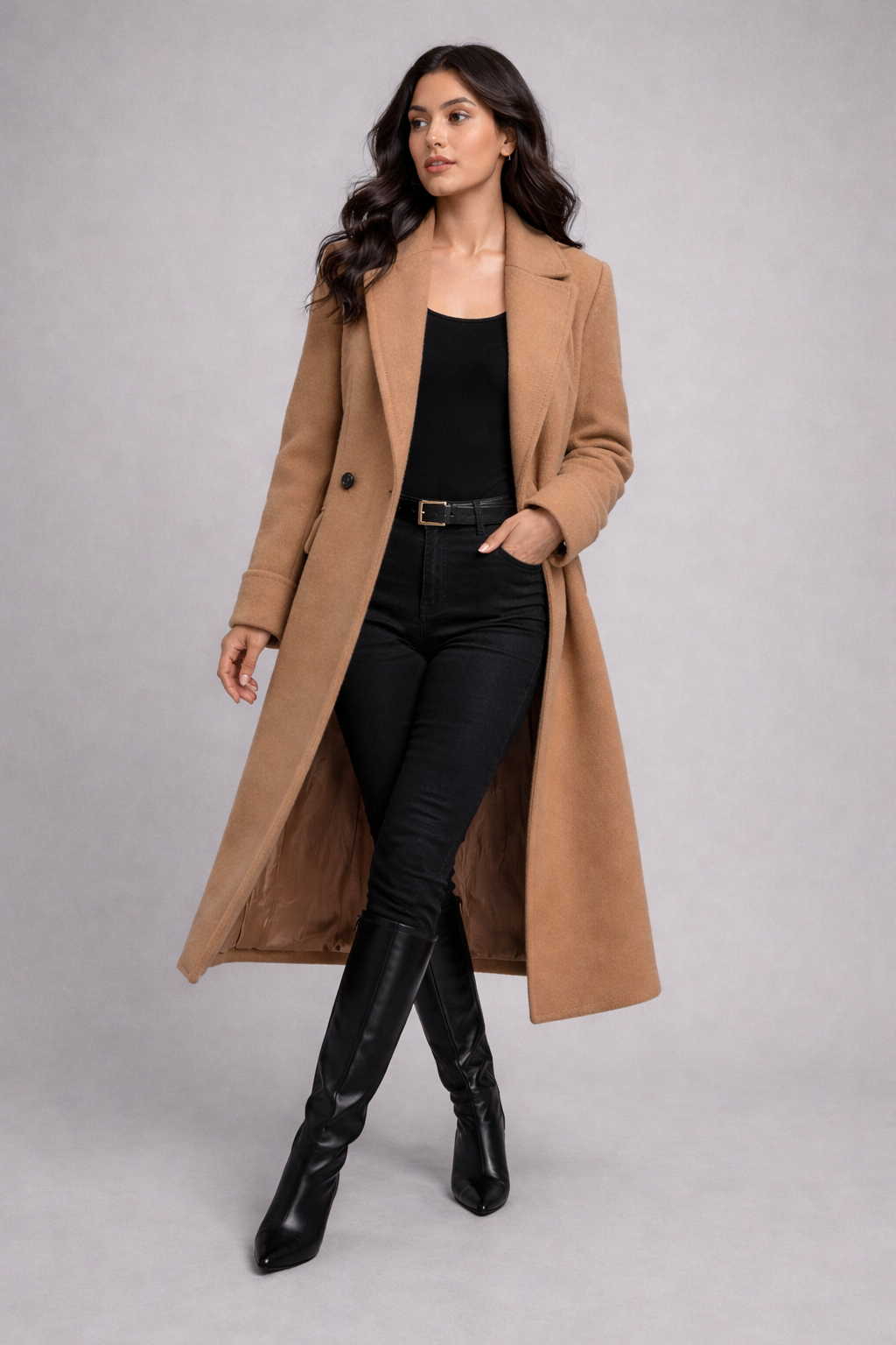 Abrigo Largo Camel