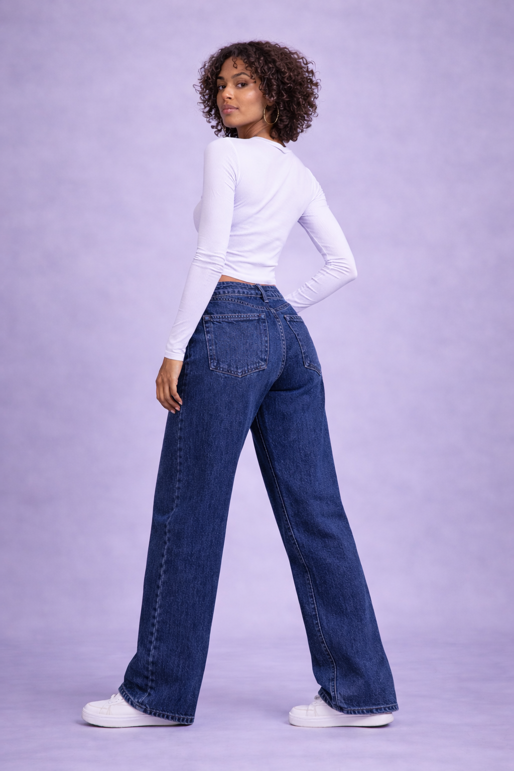 Vaqueros pierna ancha