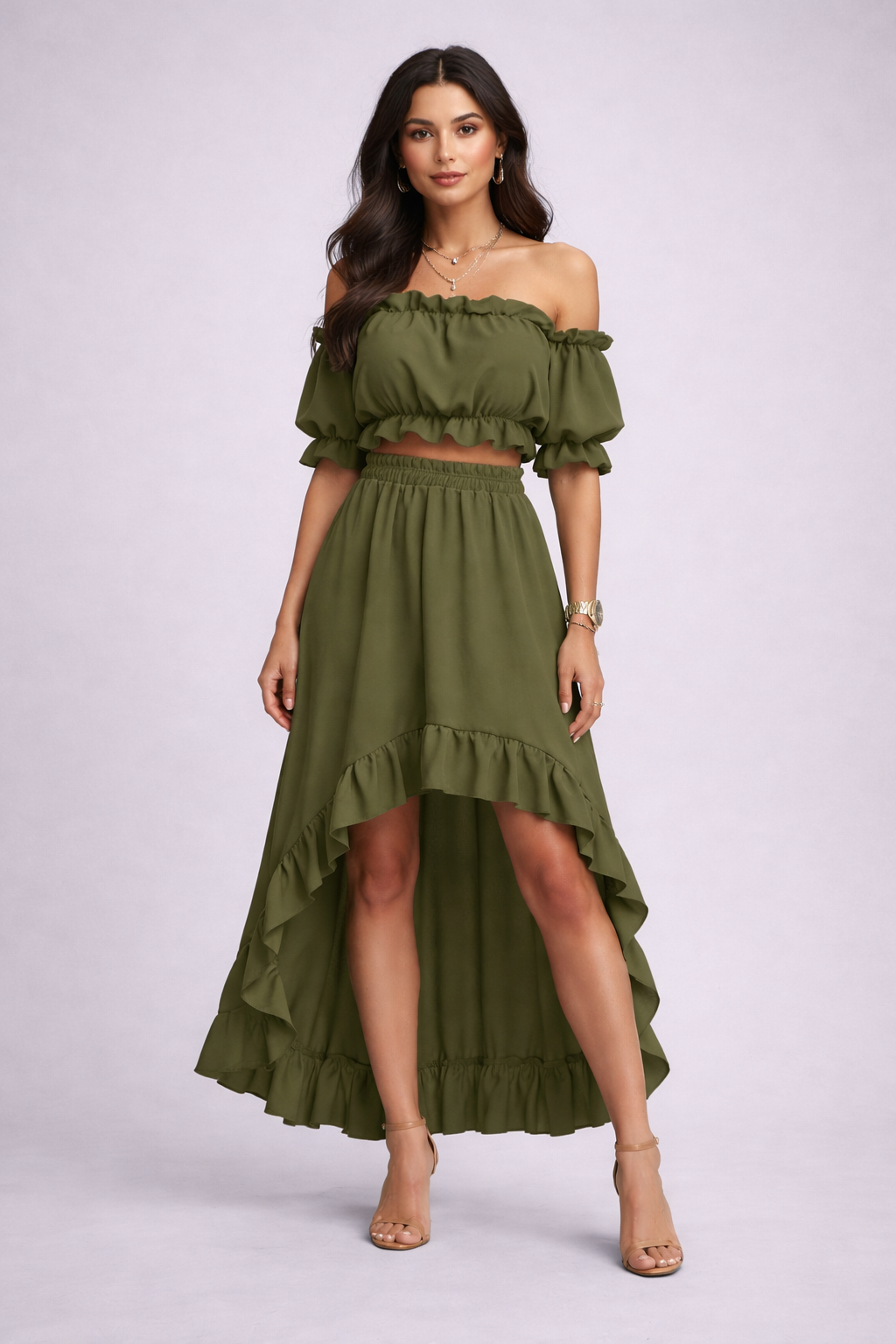 Conjunto Top y Falda