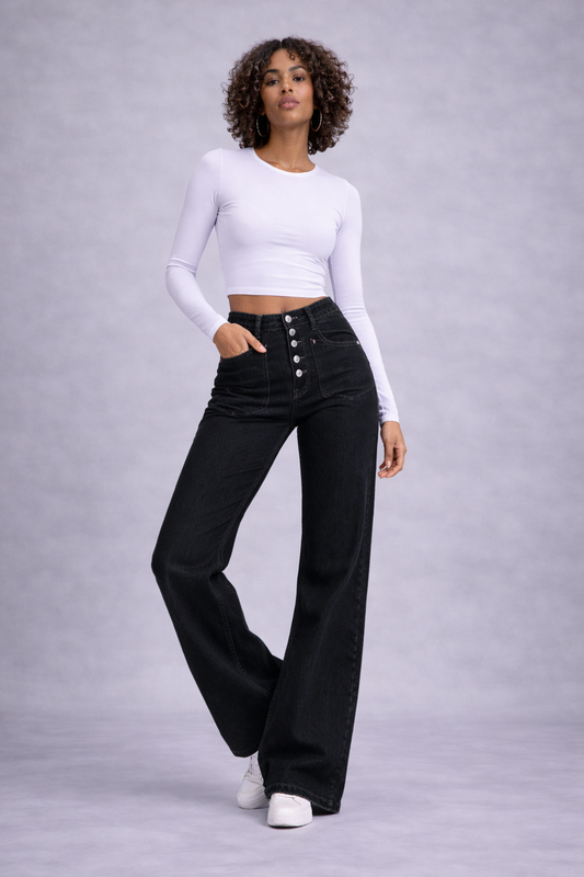 Vaqueros acampanados