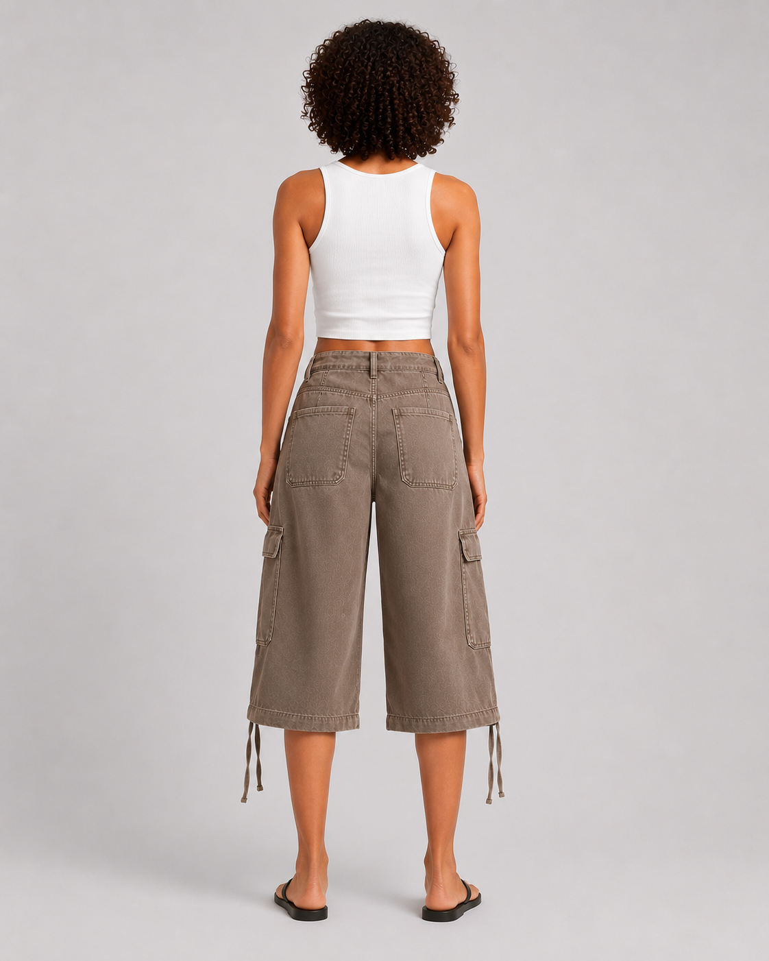 Pantalón Cargo Capri