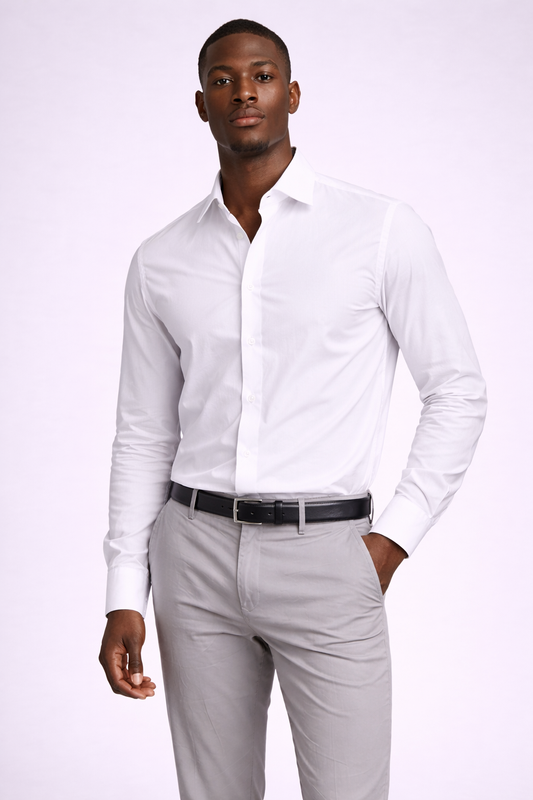 🔥geen verzendkosten🔥Strijkvrij, kreukvrij stretch overhemd-Gratis levering voor