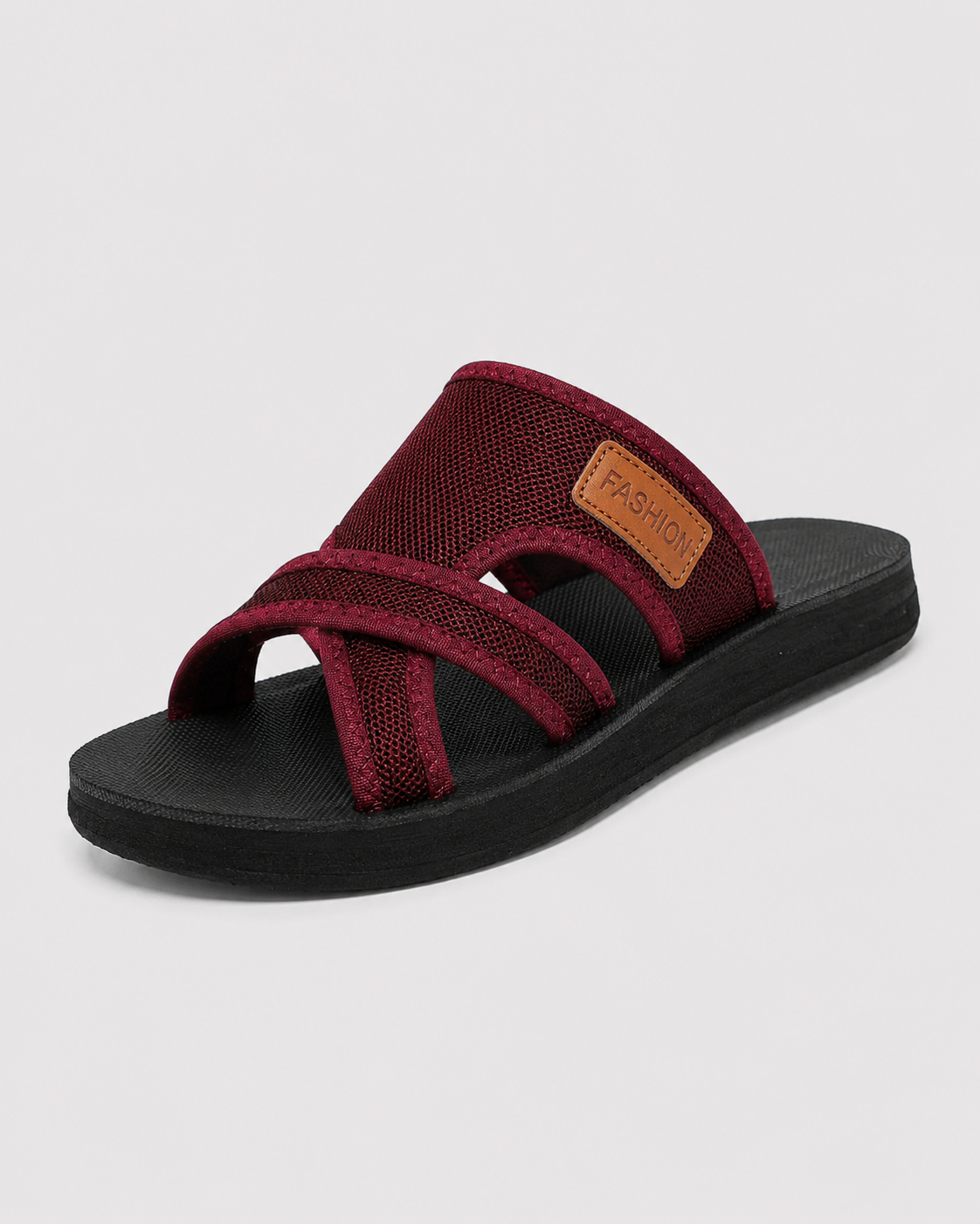 Sandalias elegantes con tiras cruzadas