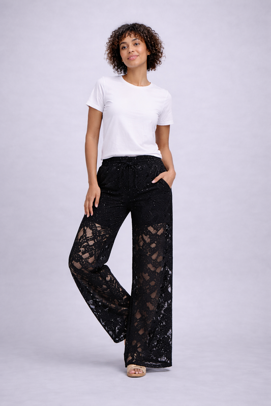 Pantalón con pedrería