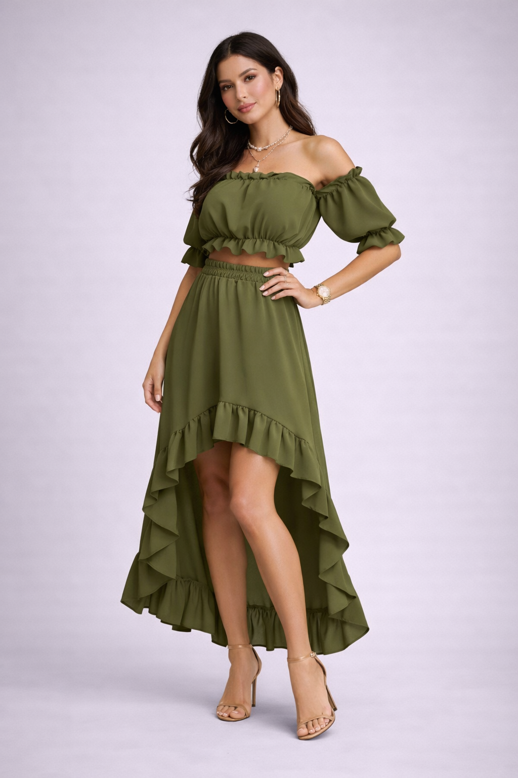 Conjunto Top y Falda